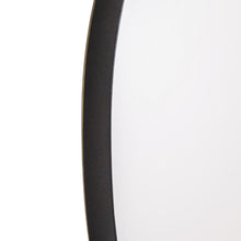 Afbeelding in Gallery-weergave laden, Ronde Wandspiegel - Metaal - Zwart - Ø80cm