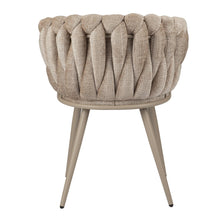 Afbeelding in Gallery-weergave laden, Golfstoelcrème (set van 2)