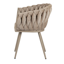 Afbeelding in Gallery-weergave laden, Golfstoelcrème (set van 2)