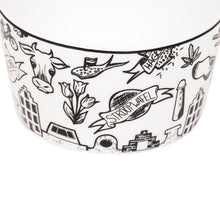 Afbeelding in Gallery-weergave laden, Kom - Hollands Zwart - Newbone China - 9x9x5cm