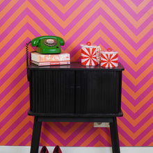 Afbeelding in Gallery-weergave laden, Jar - Swirl - rood/roze