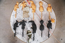 Afbeelding in Gallery-weergave laden, HV Aap wandhaak zwart