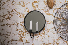 Afbeelding in Gallery-weergave laden, HV Kaarshouder met spiegel zwart