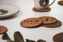 Afbeelding in Gallery-weergave laden, HV 6 KURKONDERZETTERS MET QUOTES