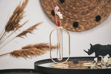 Afbeelding in Gallery-weergave laden, HV Goud metalen vaasje ovaal