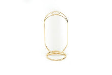 Afbeelding in Gallery-weergave laden, HV Goud metalen vaasje ovaal