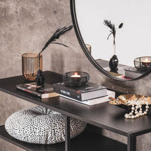 Afbeelding in Gallery-weergave laden, HV Theelicht staaldraad rond zwart