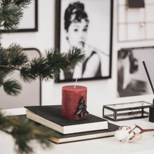 Afbeelding in Gallery-weergave laden, HV KAARSEN PIN- KERSTBOOM- ZWART