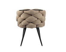 Afbeelding in Gallery-weergave laden, Rotsstoel bruin (Set van 2)