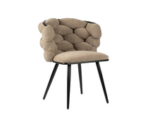 Afbeelding in Gallery-weergave laden, Rotsstoel bruin (Set van 2)