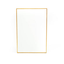 Afbeelding in Gallery-weergave laden, HV Rechthoekige Spiegel - Goud - 30x20x1cm