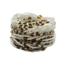 Afbeelding in Gallery-weergave laden, Masai Kralen Armbandje Wit