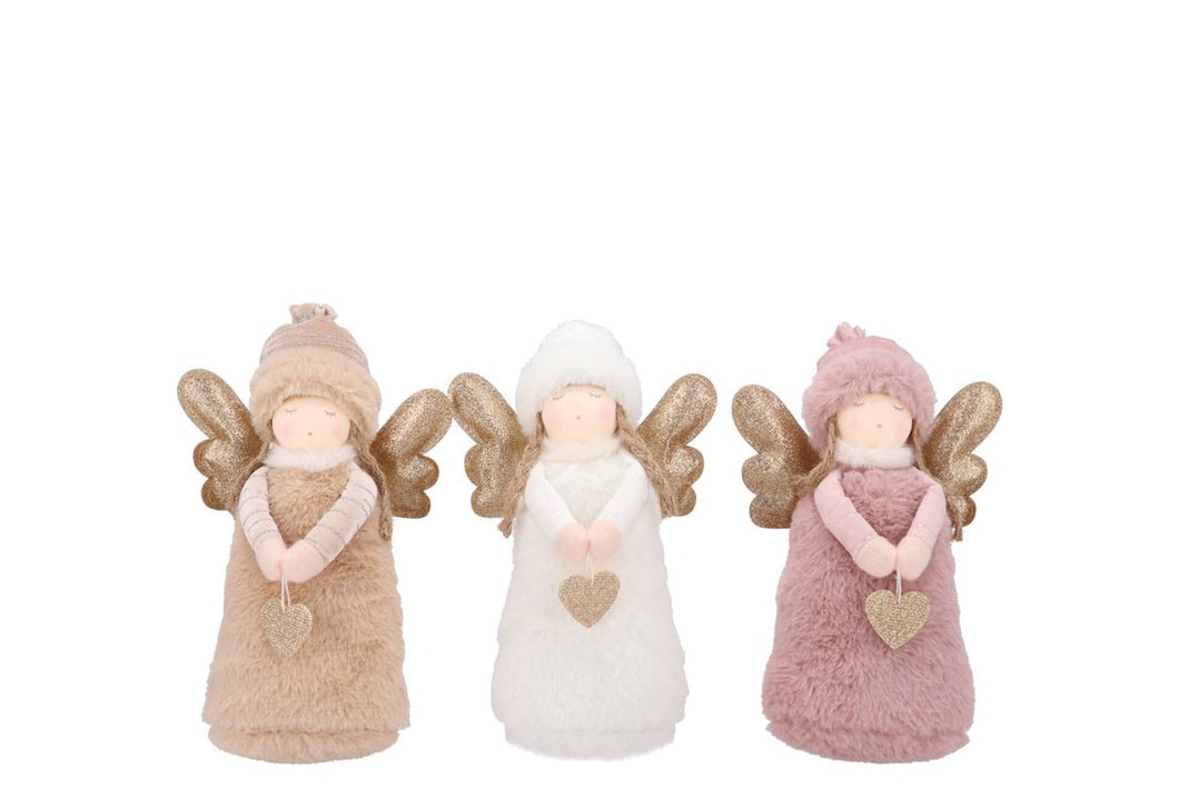 Loulou cozy sand standing angel