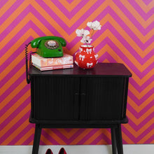 Afbeelding in Gallery-weergave laden, Vaas - Strikjes - rood/roze
