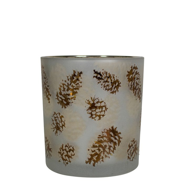 Windlicht herfst dennenappel S