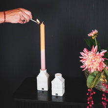 Afbeelding in Gallery-weergave laden, Kaarshouder - Huis - Keramiek
