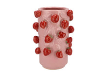 Afbeelding in Gallery-weergave laden, Aardbei vaas roze
