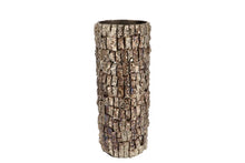 Afbeelding in Gallery-weergave laden, Nepal iron vaas birch mosaic
