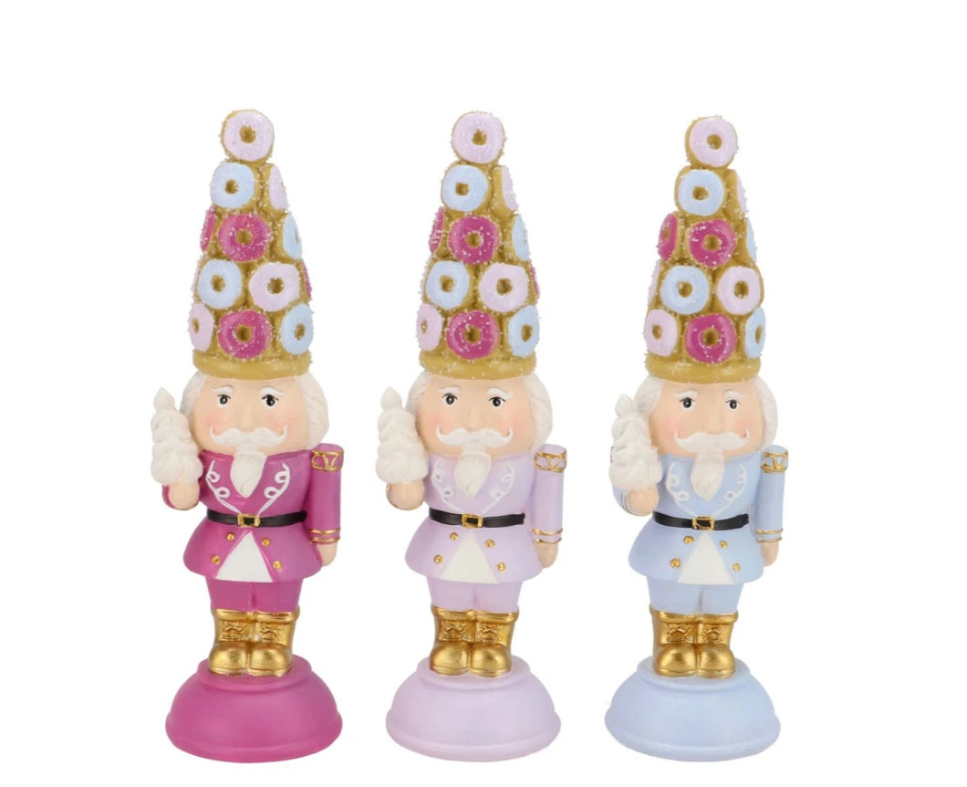 Candy nutcracker pink/lila soldier