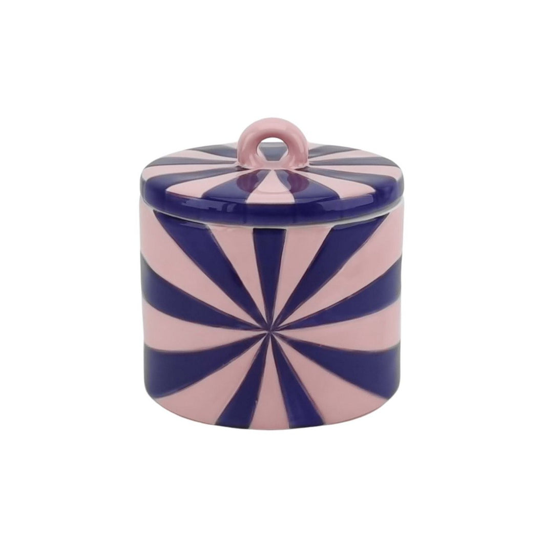 Jar - Swirl -Pink/Violet