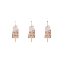 Afbeelding in Gallery-weergave laden, 3 Ice creams- Foam-Brown/ Disco Dip
