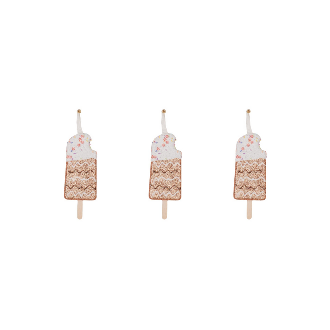 3 Ice creams- Foam-Brown/ Disco Dip