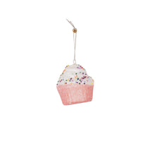 Afbeelding in Gallery-weergave laden, Xmas Hangers- 3 Cupcakes-Foam-Pink/ Disco Dip
