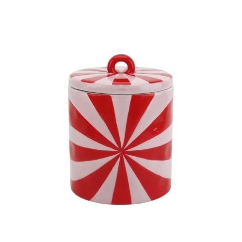 Jar - Swirl -  rood/roze