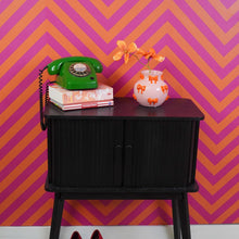 Afbeelding in Gallery-weergave laden, Vaas -Strikjes - Pink/oranje
