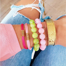 Afbeelding in Gallery-weergave laden, Natuursteen Bead Bracelet XL - Oranje
