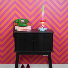 Afbeelding in Gallery-weergave laden, Kandelaar - Stapled Toffee Candy - Mint Multi Color
