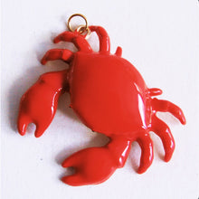 Afbeelding in Gallery-weergave laden, Crab XL Charm (hanger voor XL kralen ketting)
