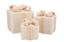 Afbeelding in Gallery-weergave laden, Sparkle giftbox cozy sand teddy led
