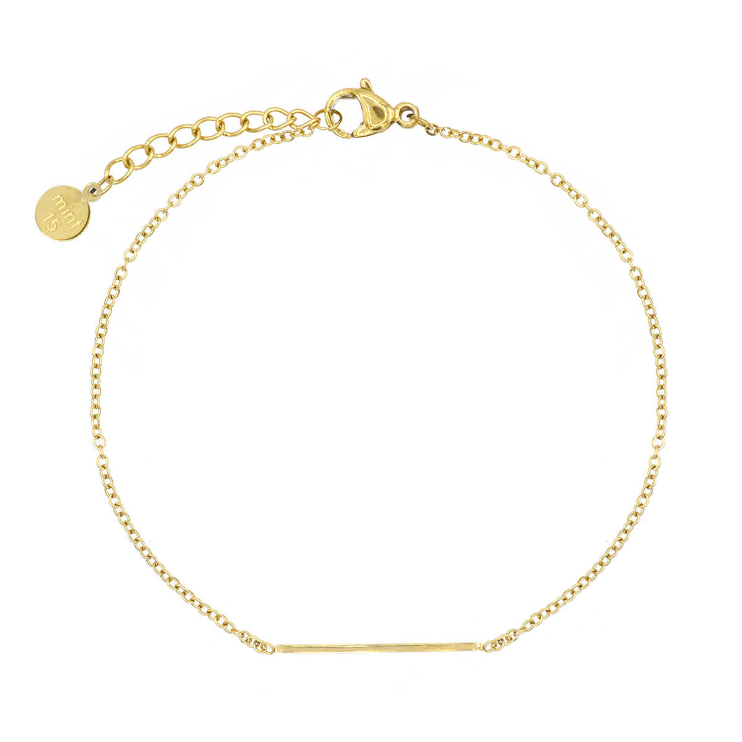 Little Bar Bracelet – Goud