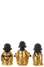 Afbeelding in Gallery-weergave laden, Set van 3 monnikken
