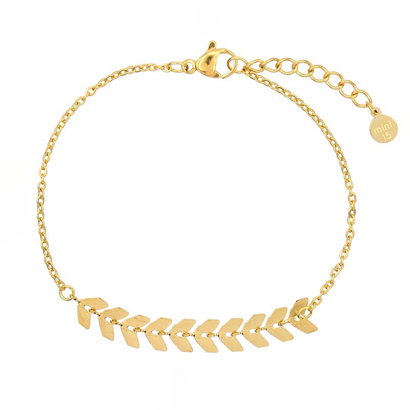 Fishtail Bracelet – Goud