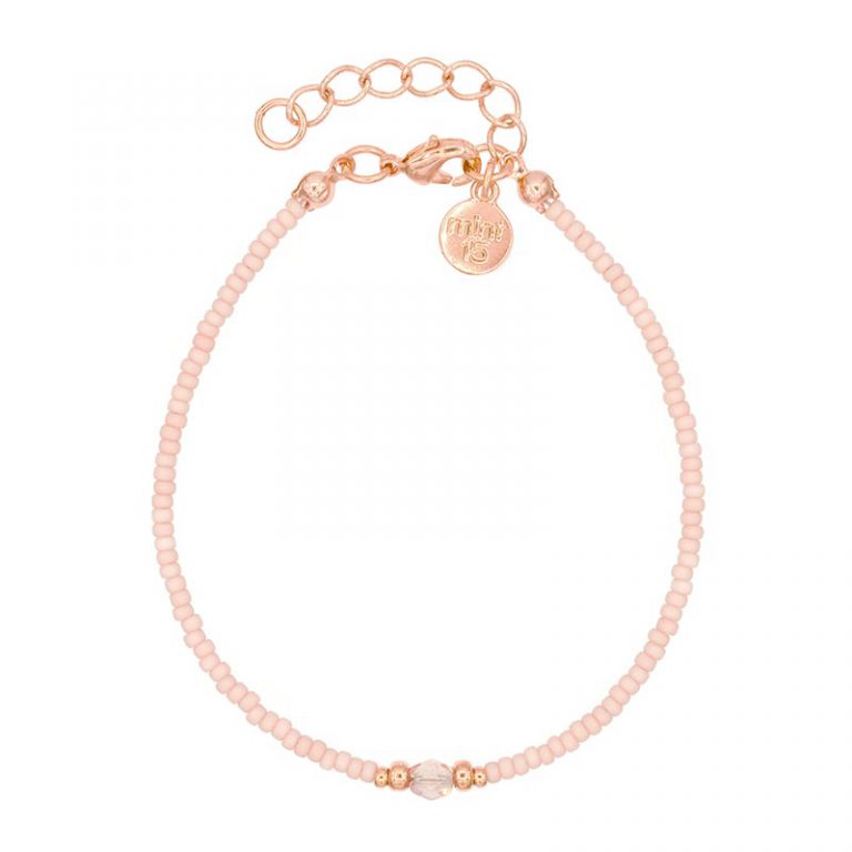 Diamond Bracelet – Soft Pink – Roségoud