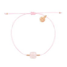 Afbeelding in Gallery-weergave laden, Rose Quartz Bracelet – Soft Pink – Roségoud
