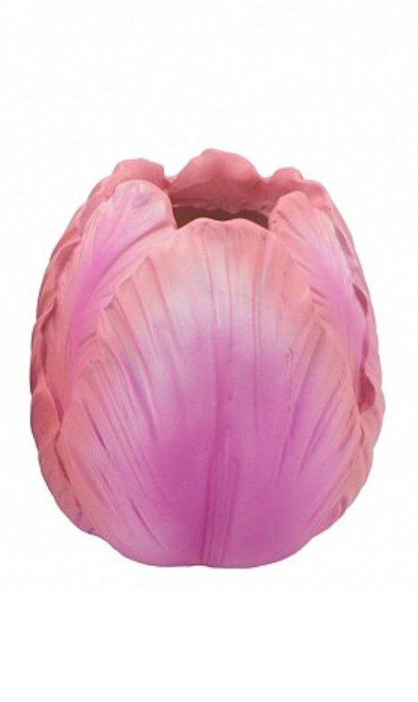 Tulpenvaas pink 16x16x18cm