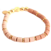 Afbeelding in Gallery-weergave laden, Love Ibiza armband old rose taupe
