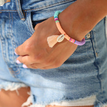 Afbeelding in Gallery-weergave laden, Love Ibiza Armband summer shell peach
