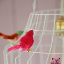 Afbeelding in Gallery-weergave laden, witte hanglamp vogeltjes
