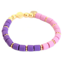 Afbeelding in Gallery-weergave laden, Love Ibiza armband dolce pink purple
