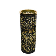 Afbeelding in Gallery-weergave laden, Windlicht cilinder goud jaguar
